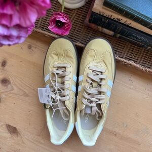 adidas Samba OG Reflective Nylon Oat - Yellow